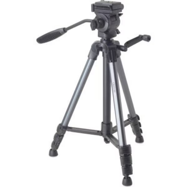 The Rock Series 57.6'' 3-Way Fluid Panhead Full Sized 4-Section Tripod, Carson Optical, Mfr#: TR-200